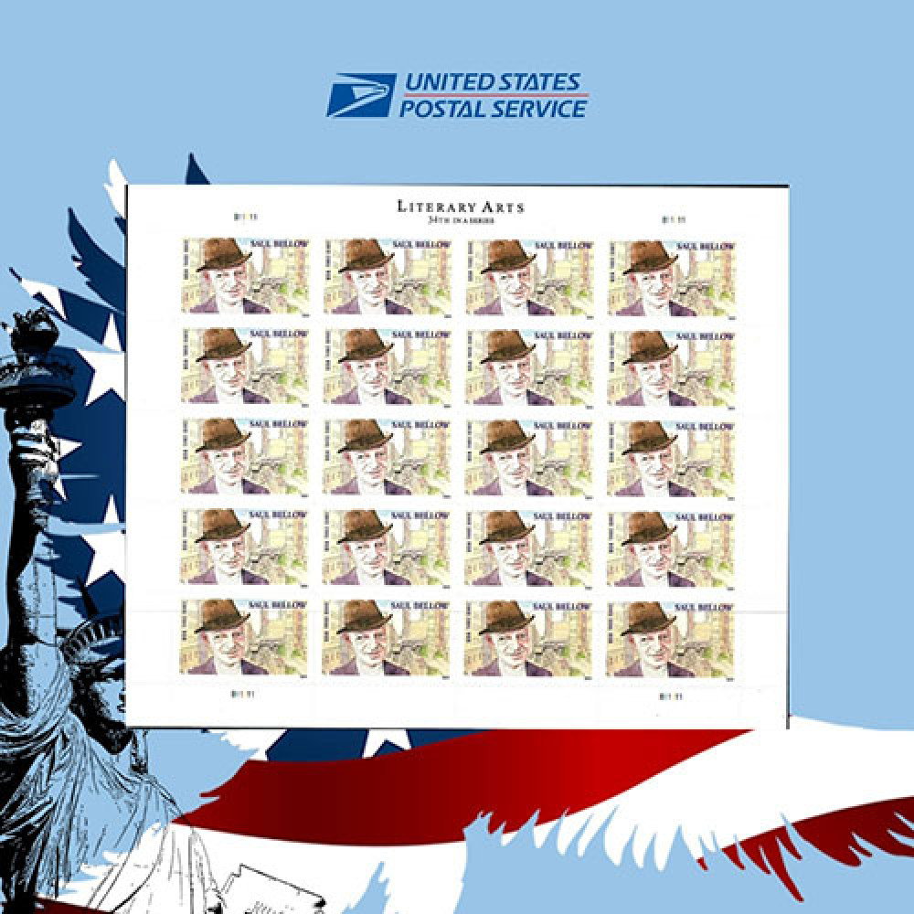 2024 USPS Saul Bellow Forever Stamps