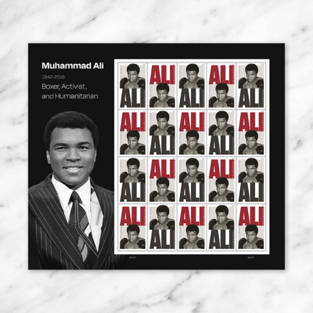 2026 Muhammad Ali Stamps, Sheet of 20