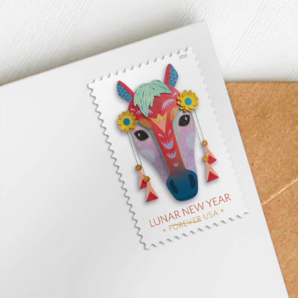 2026 Lunar New Year: Year of the HorseStamps, Sheet of 20