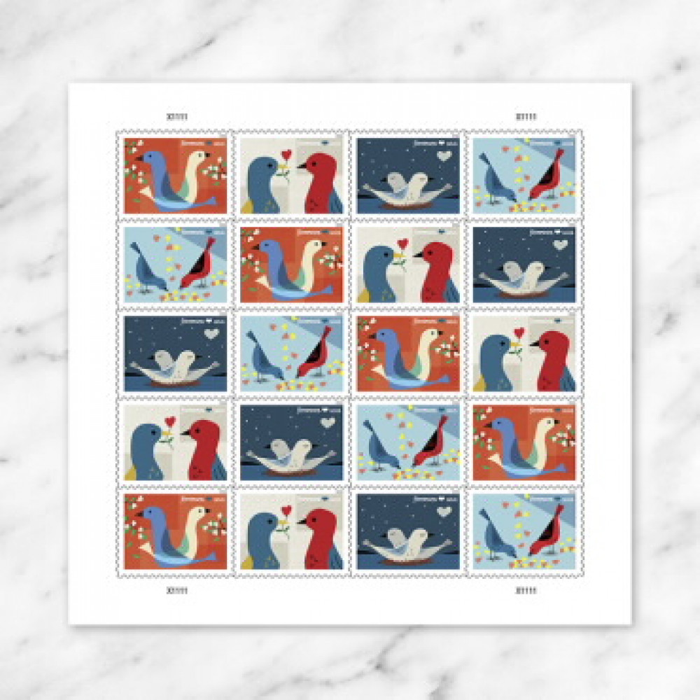 Love 2026 Stamps, Sheet of 20