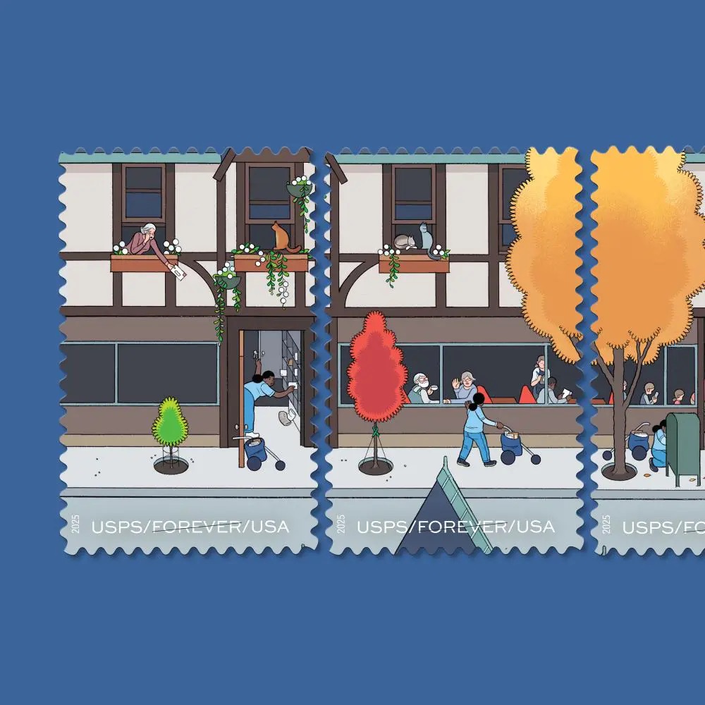 2025 Years of Delivering Stamps, Sheet of 20