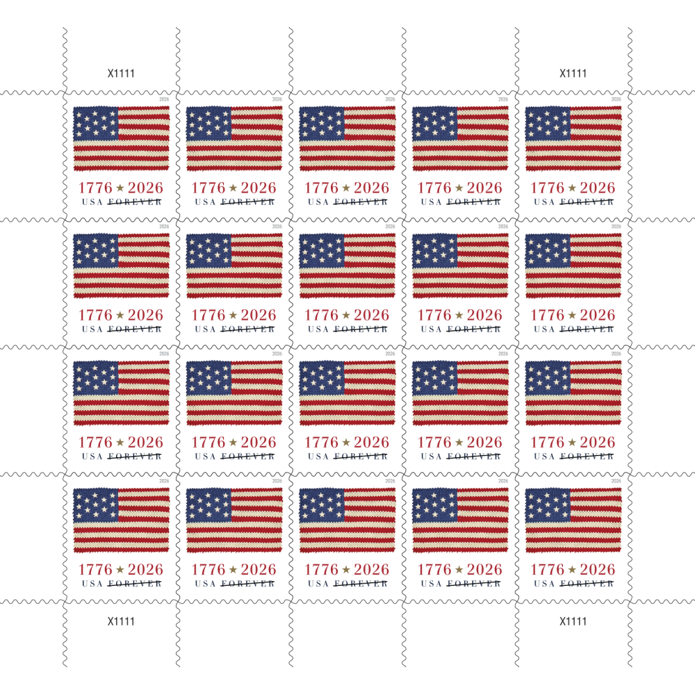 (2026) U.S. Flag Forever Stamps, Coil of 100