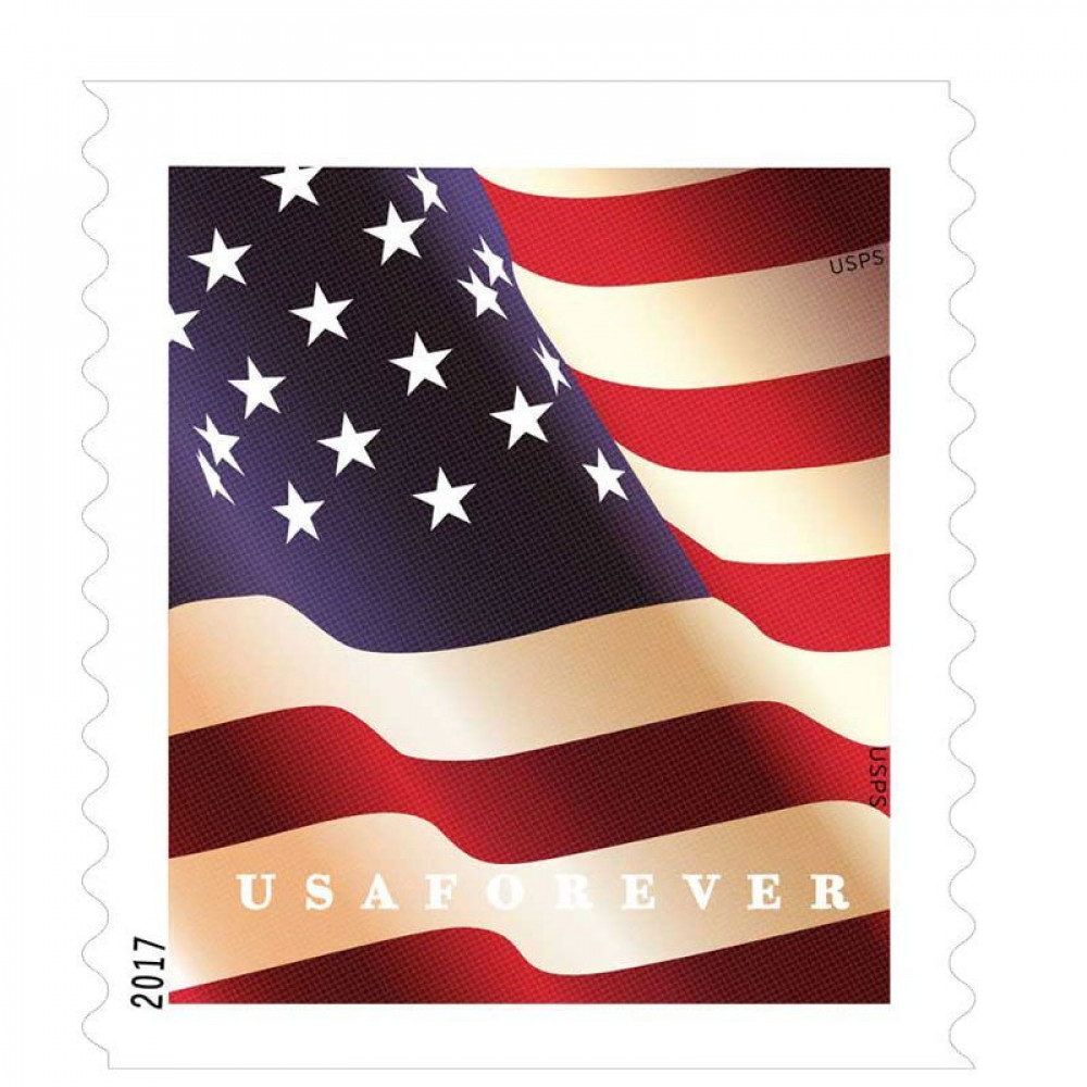 2017 U.S. Flag sheets Forever Stamps