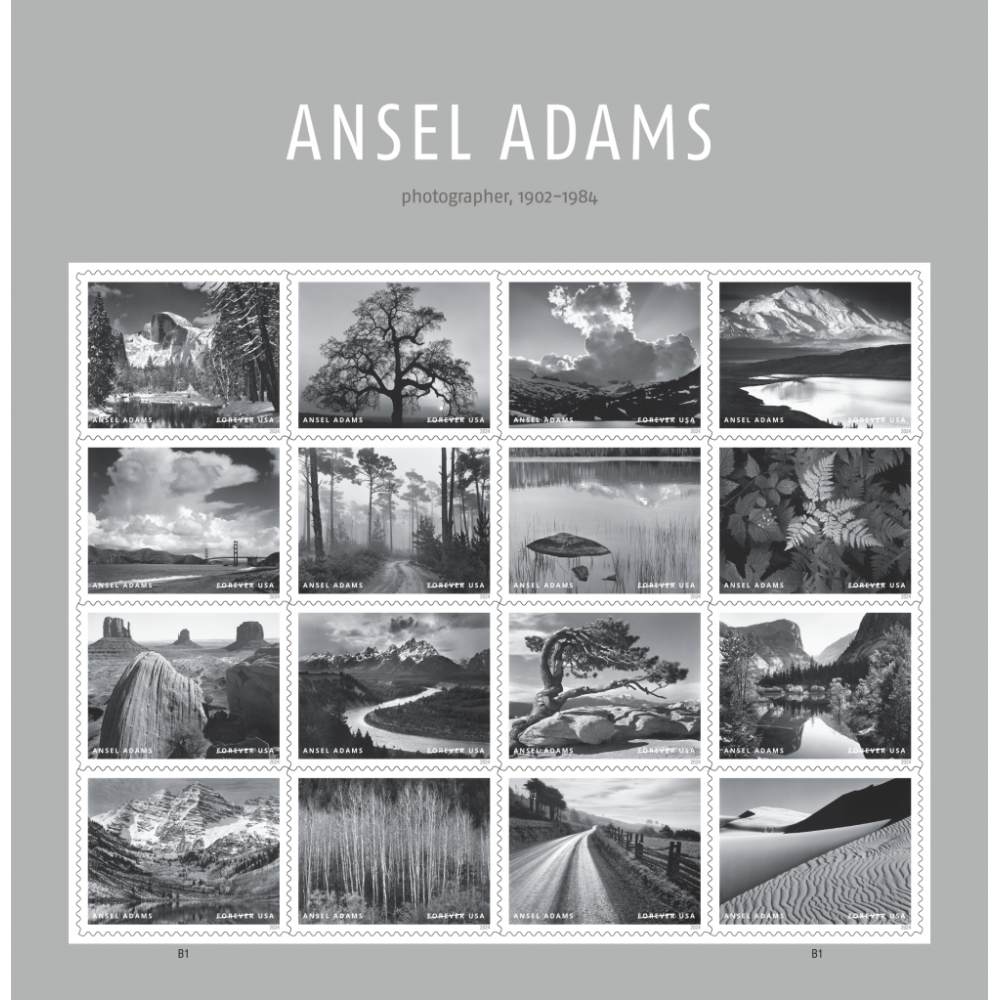 2024 us forever stamps-Ansel Adams