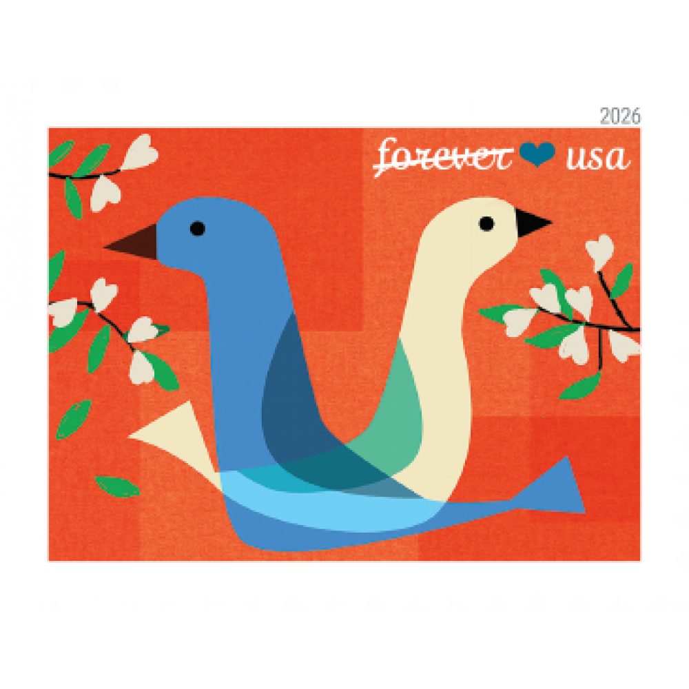 Love 2026 Stamps, Sheet of 20