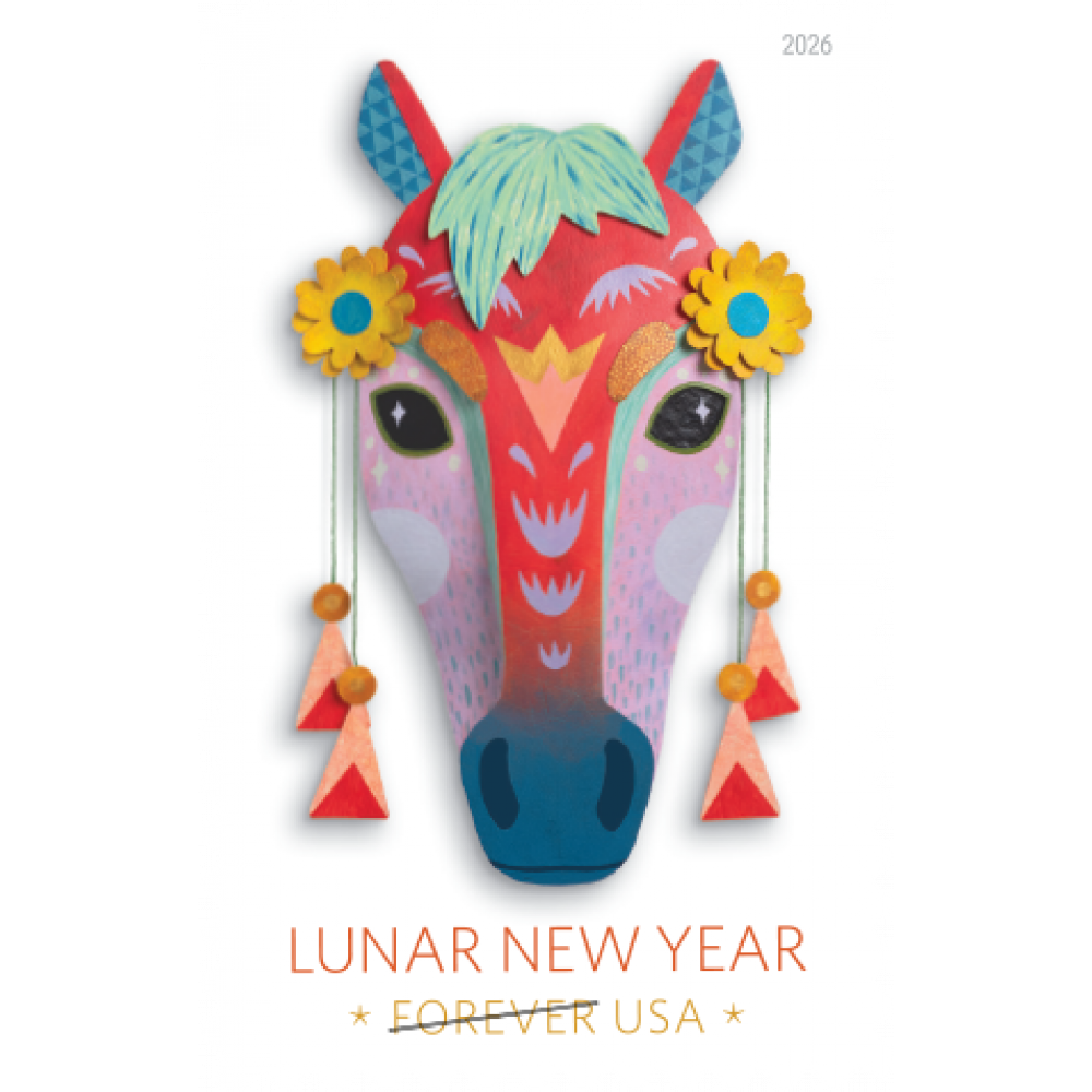 2026 Lunar New Year: Year of the HorseStamps, Sheet of 20